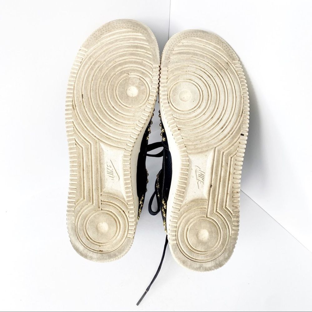 Nike Air Force 1 ‘07 XX Star Studded Oil Grey 9.5 - Picture 8 of 9